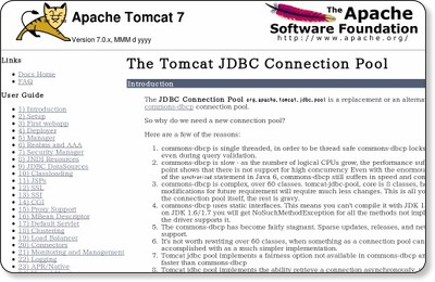 Commons DBCPを超えるTomcat JDBC Poolとは：Tomcat 7の新機能で何ができるようになるのか？（番外編）（1/2 ...