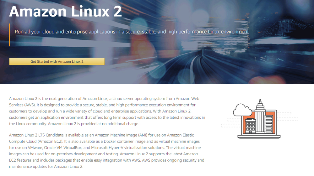 AWS、LinuxサーバOSの次期バージョン「Amazon Linux 2」のLTS候補版を提供開始：オンプレミスで利用可能な仮想マシン ...
