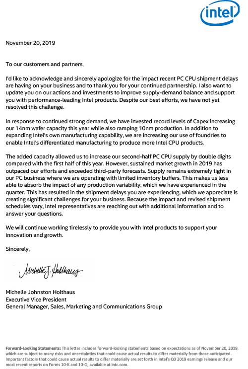 Intel Offer Letter.pdf 第236回 Intel vs. AMDの主戦場はどこになる? CES 2020から考察してみる:頭脳放談 - @IT