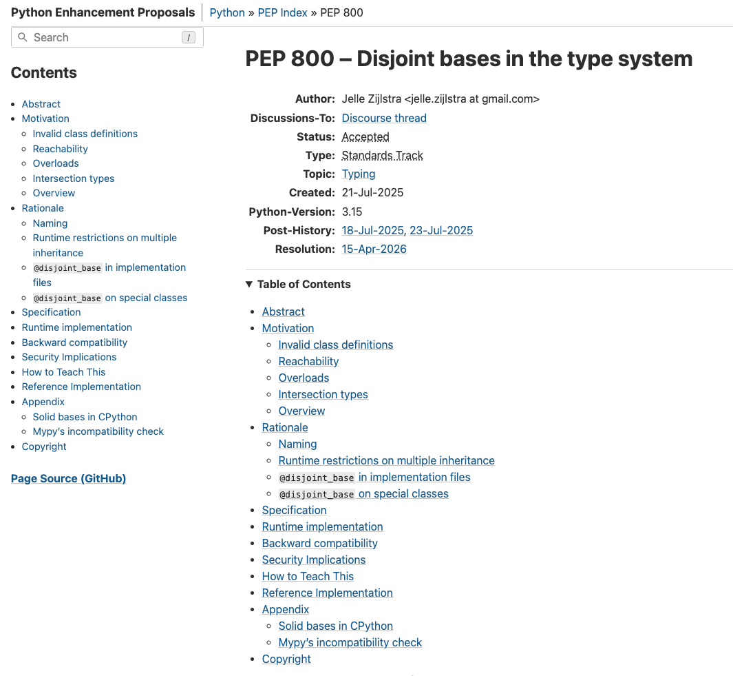 Python 3.15ではより正確な型チェックが可能に（なる予定） PEP 800で導入される非交和基底とは？：Deep Insider ...