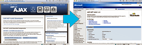 画面7　ASP.NET Extensions v1.0のインストールの流れ